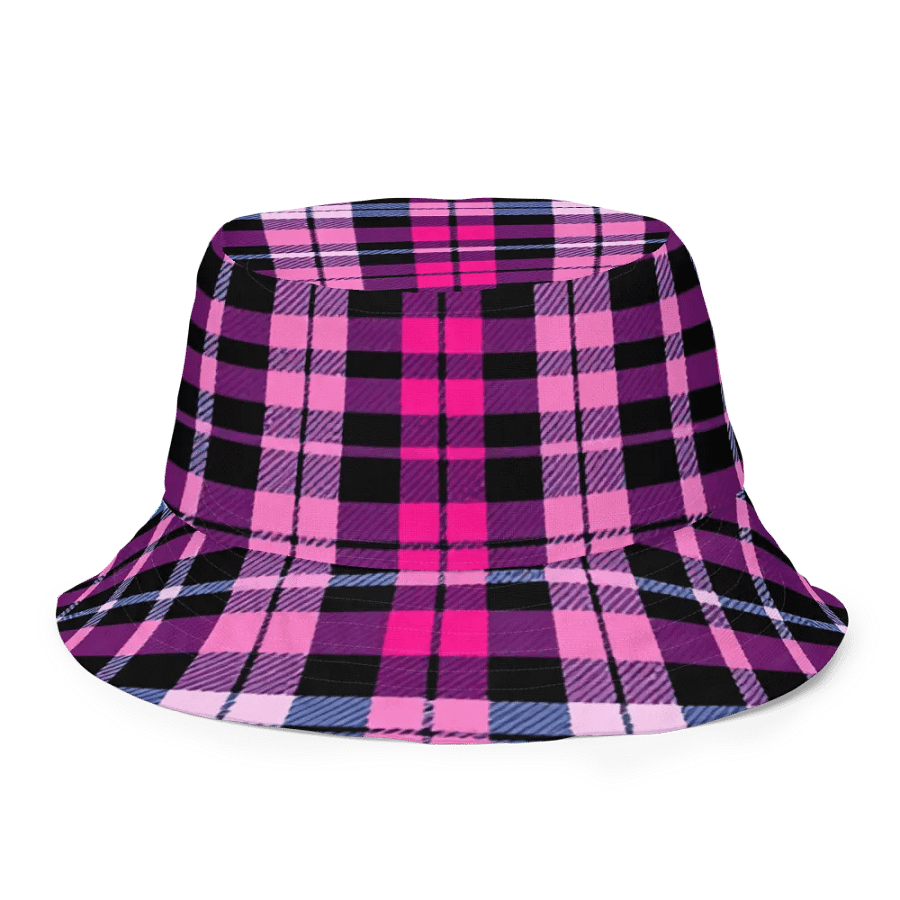 Plaid Fusion Reversible Bucket Hat product image (7)