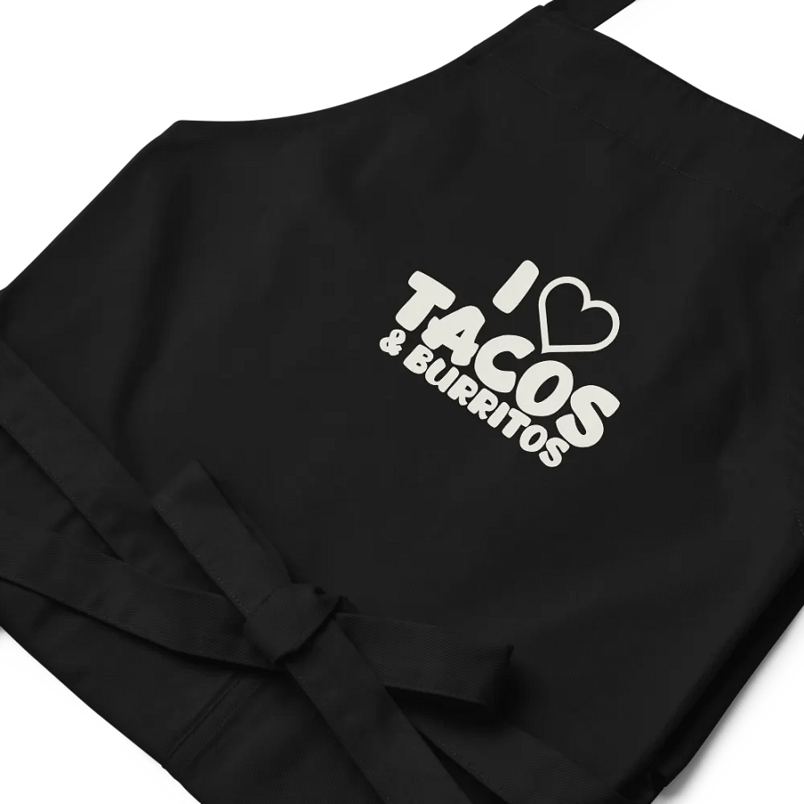 Taco & Burrito Love Organic Cotton Apron product image (5)