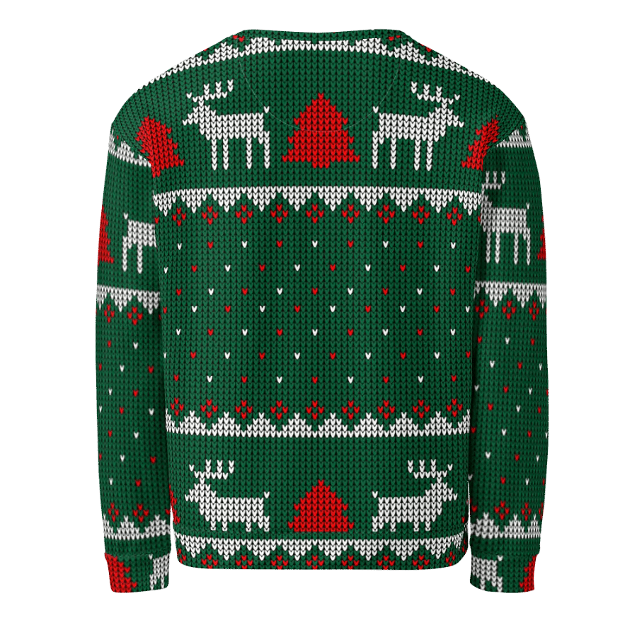 Festive Reindeer All-Over Print Sweatshirt product image (3)