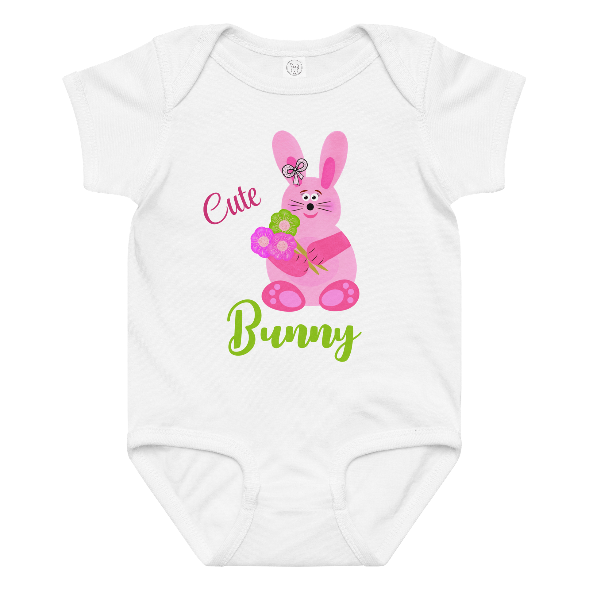 Blossoming Bunny Baby Bodysuit product image (9)