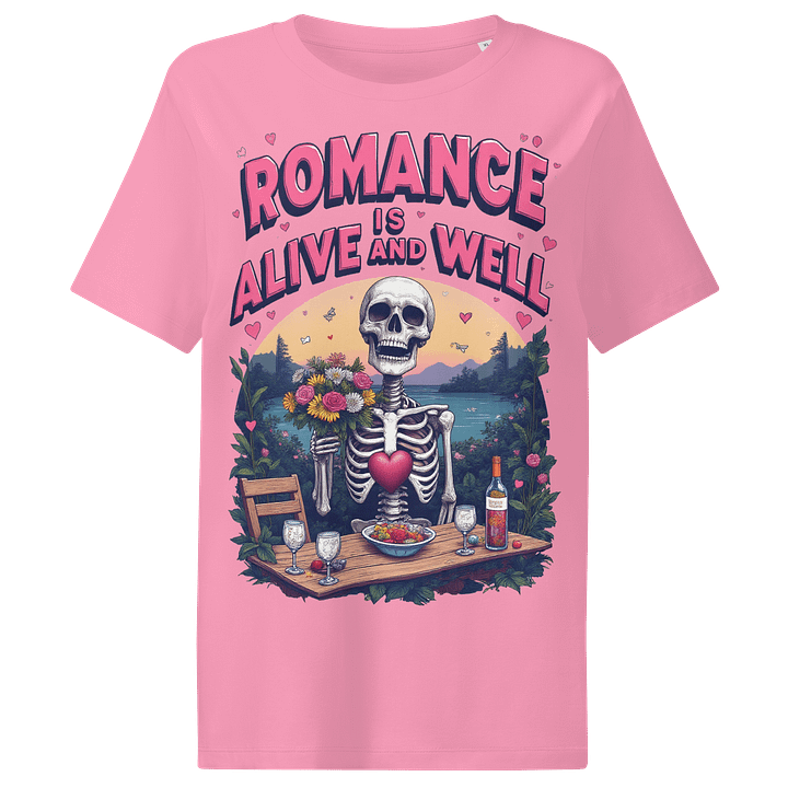 Romantic Skeleton Bouquet Women's T-Shirt product image (4)