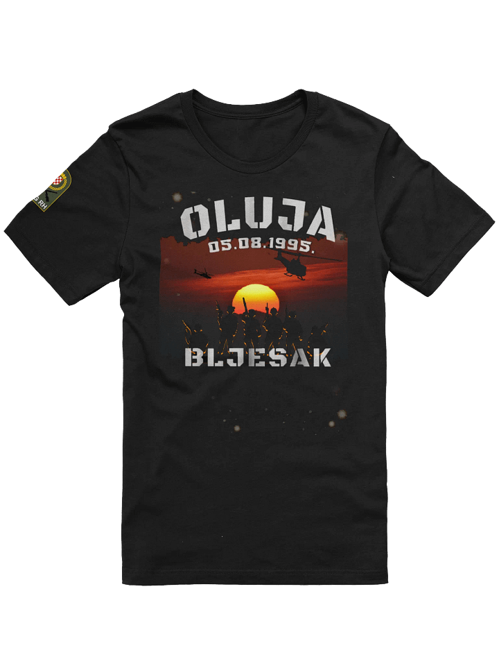 Oluja-Bljesak 05.08.95 Emblem T-Shirt product image (1)