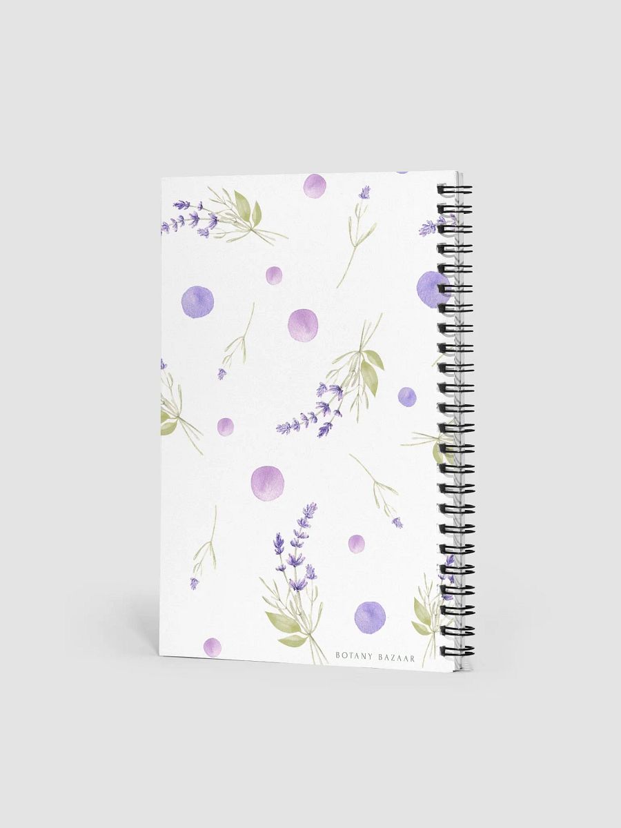 Lavender Spiral Notebook product image (2)