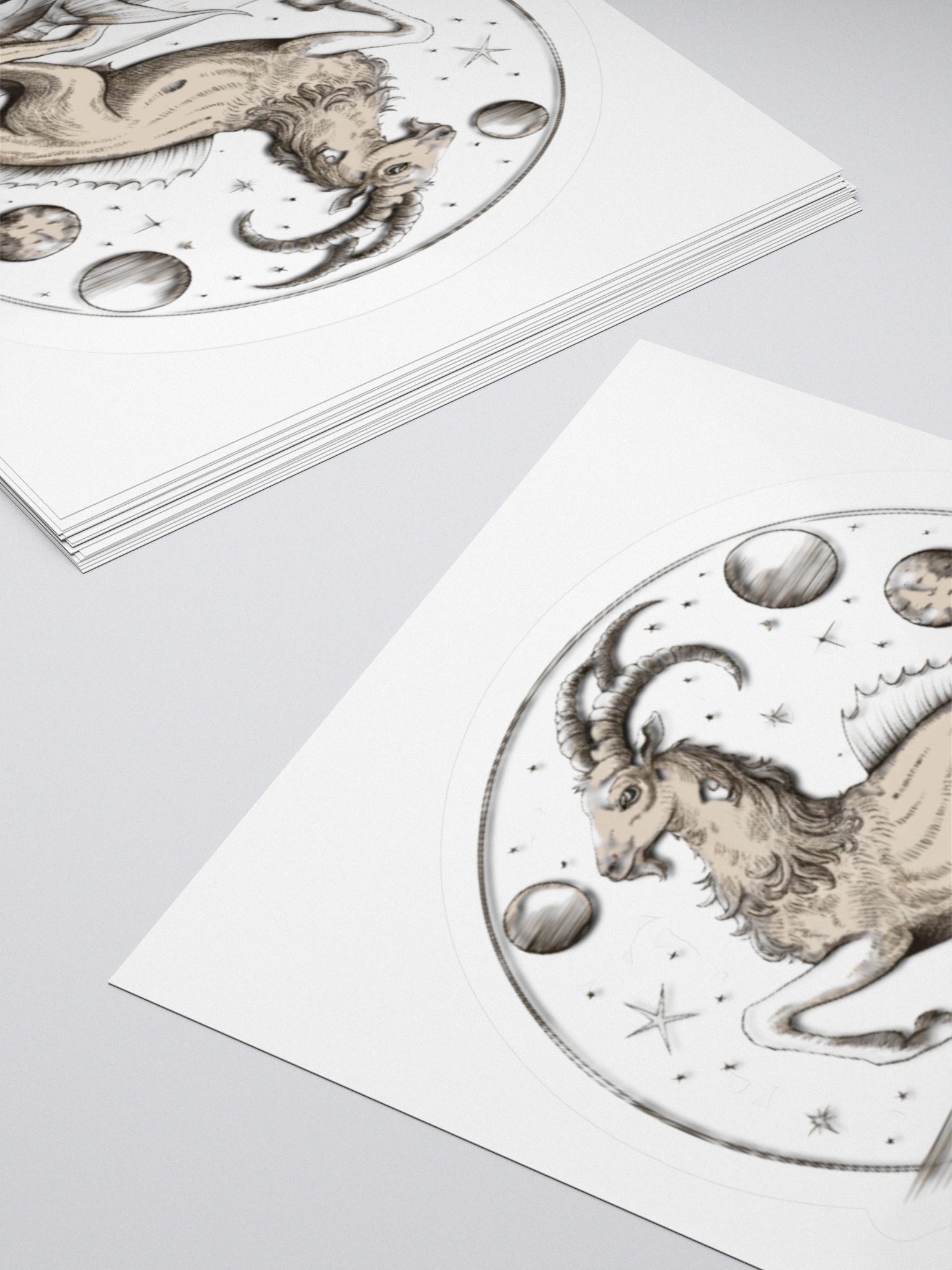 Capricorn Sea-Goat Sticker product image (11)