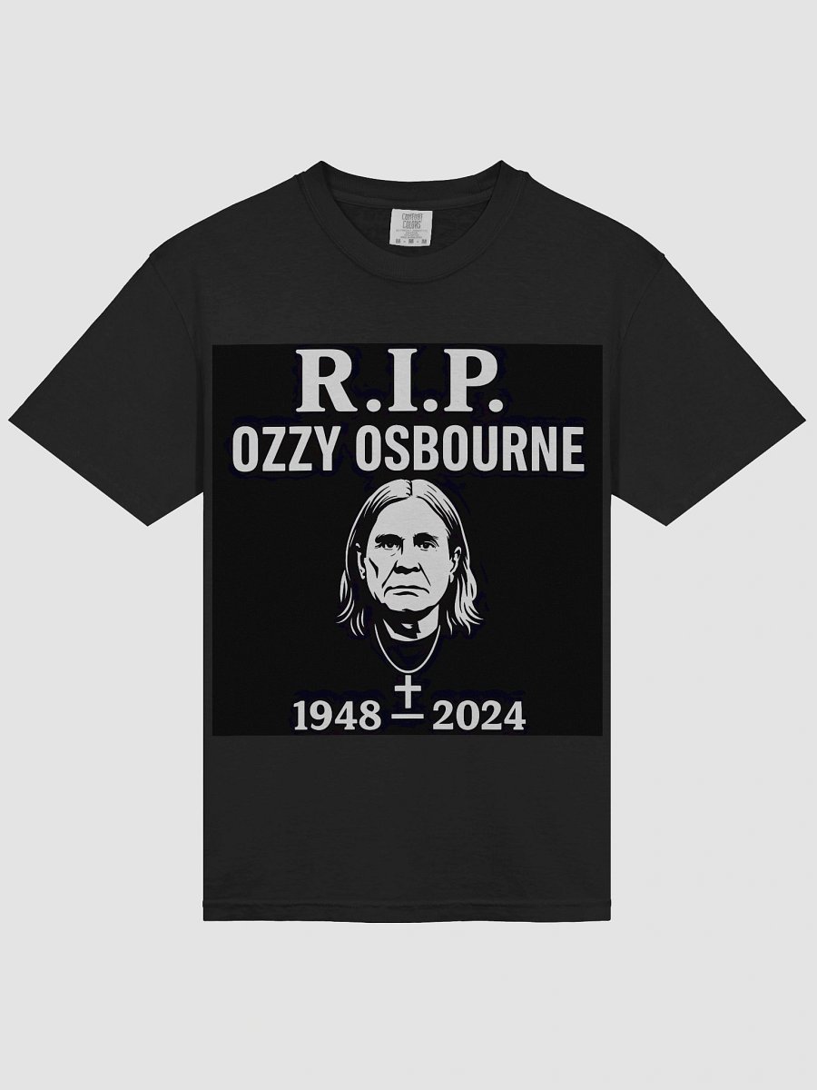 R.I.P Ozzy Osbourne Tribute Tee product image (3)