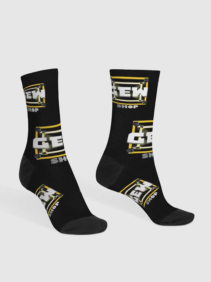 GEW Shop Black & Gold Socks product image (2)