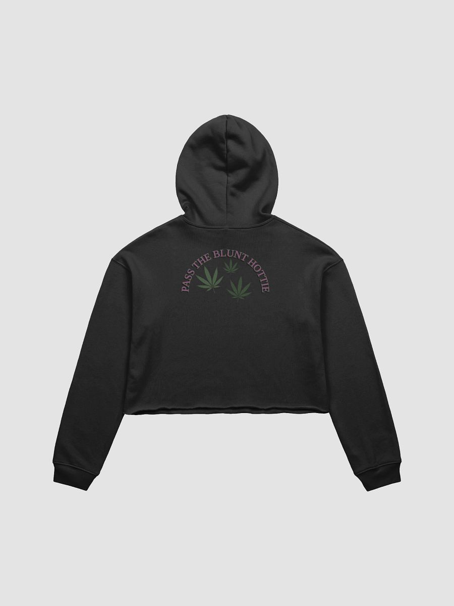 StonerGirl Cannabis Leaf Crop Hoodie product image (7)