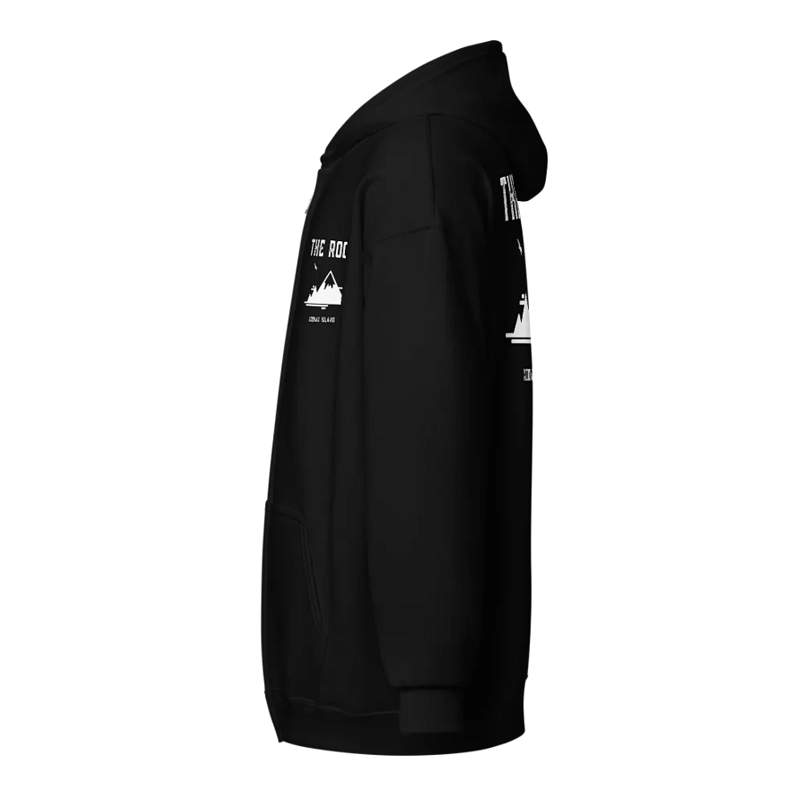 The Rock Zip Hoodie (White) product image (13)
