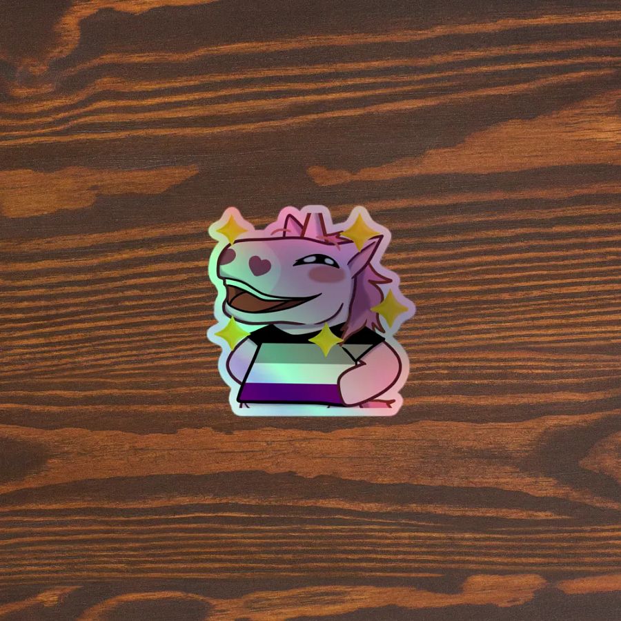 ACE Pride Holographic Sticker product image (5)