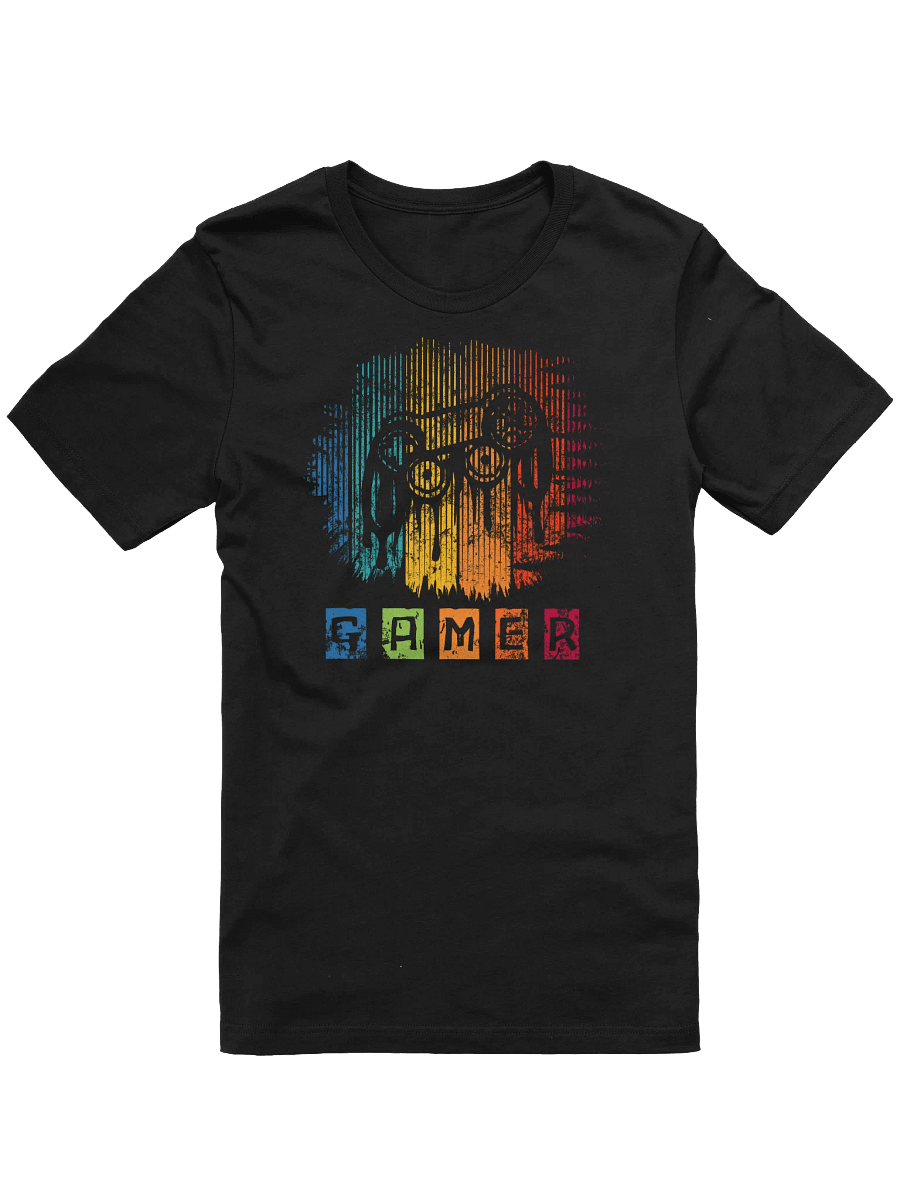 Retro Dripping Gamepad T-Shirt – Vintage 90s Gamer Style for Console & Arcade Fans product image (8)