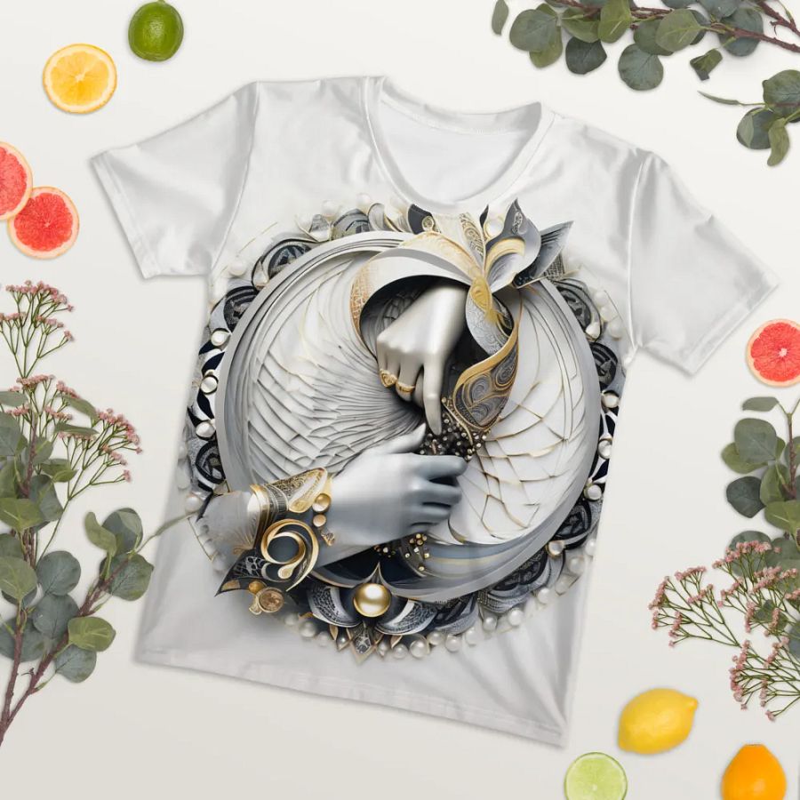 Hands Touching T shirt product image (4)