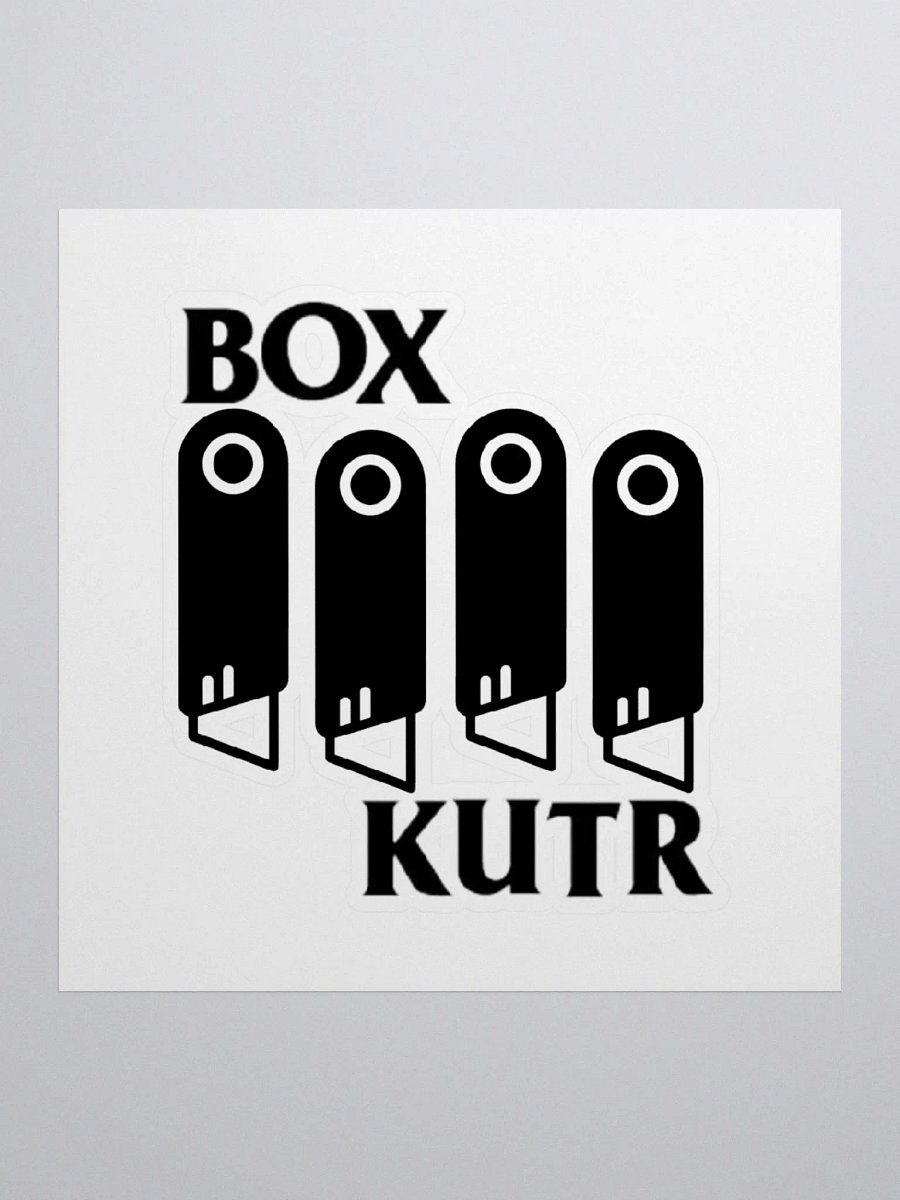 BOX KUTR STICKER product image (1)
