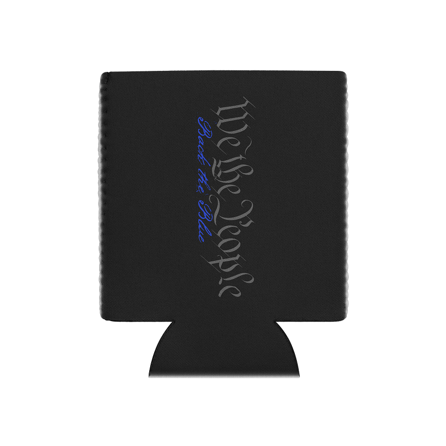 We The People: Back The Blue Coozie product image (1)