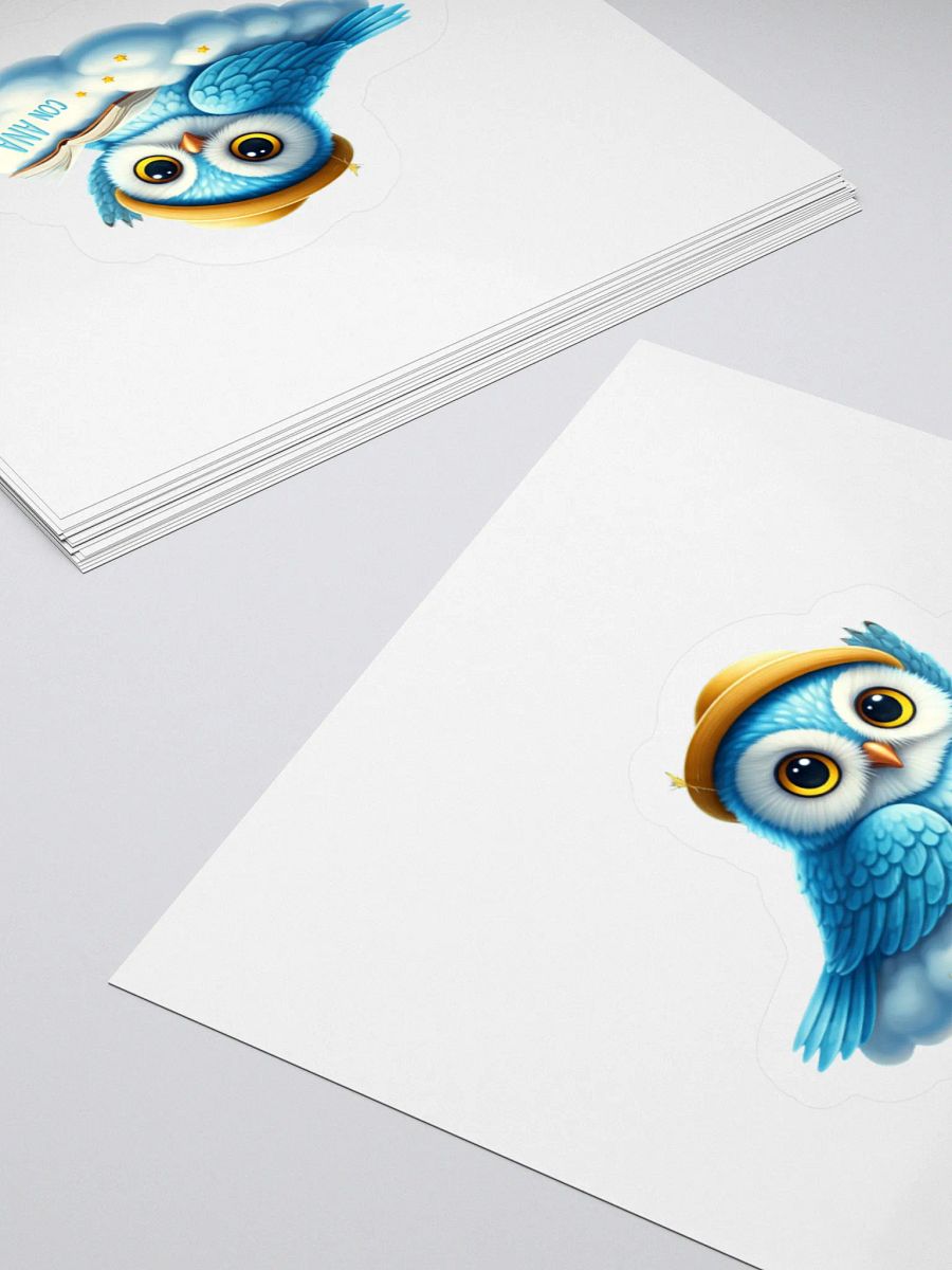Whimsical Owl Kiss Cut Stickers product image (10)