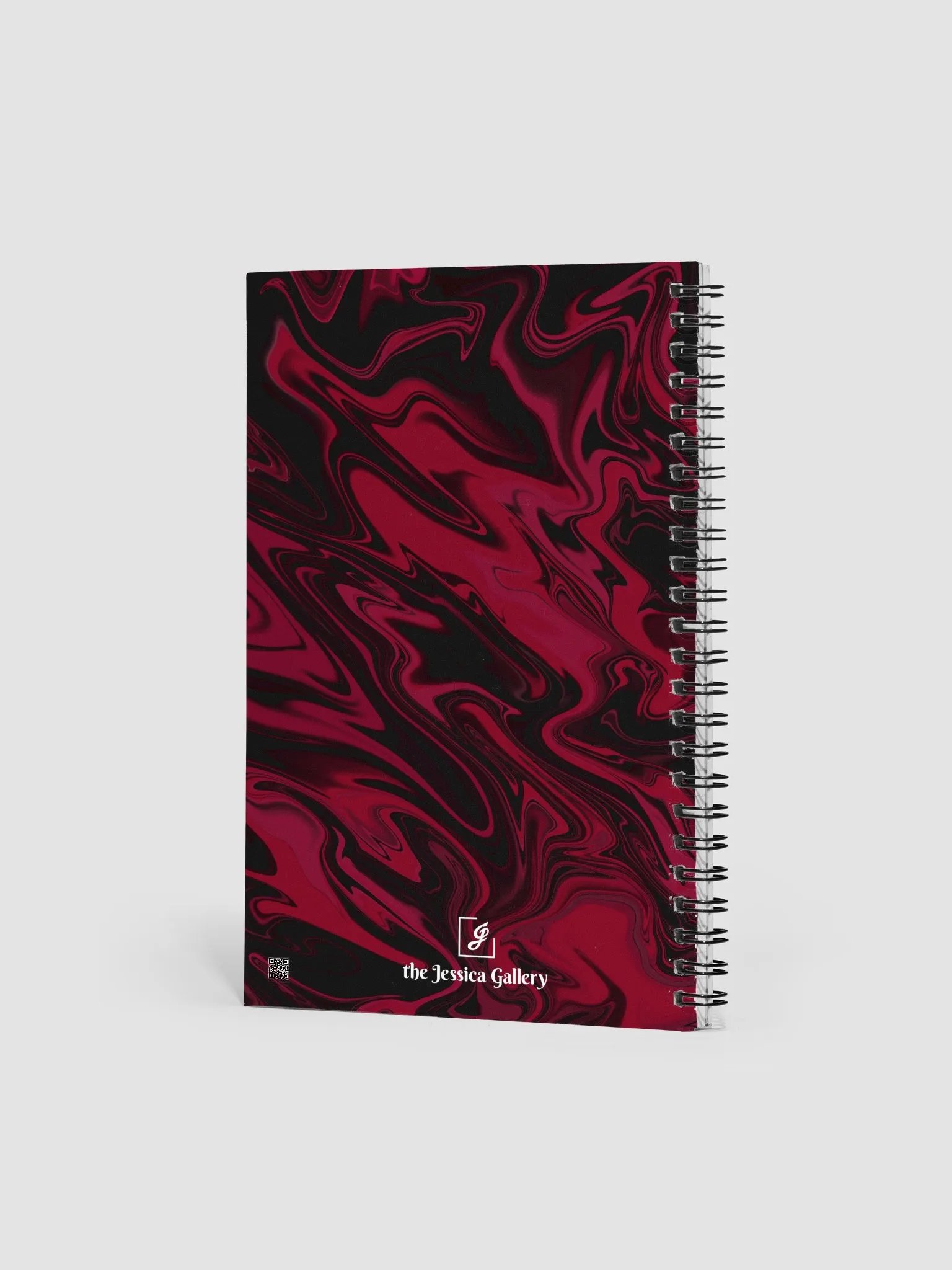 Stylish Swirl Dotted Spiral Notebook product image (4)