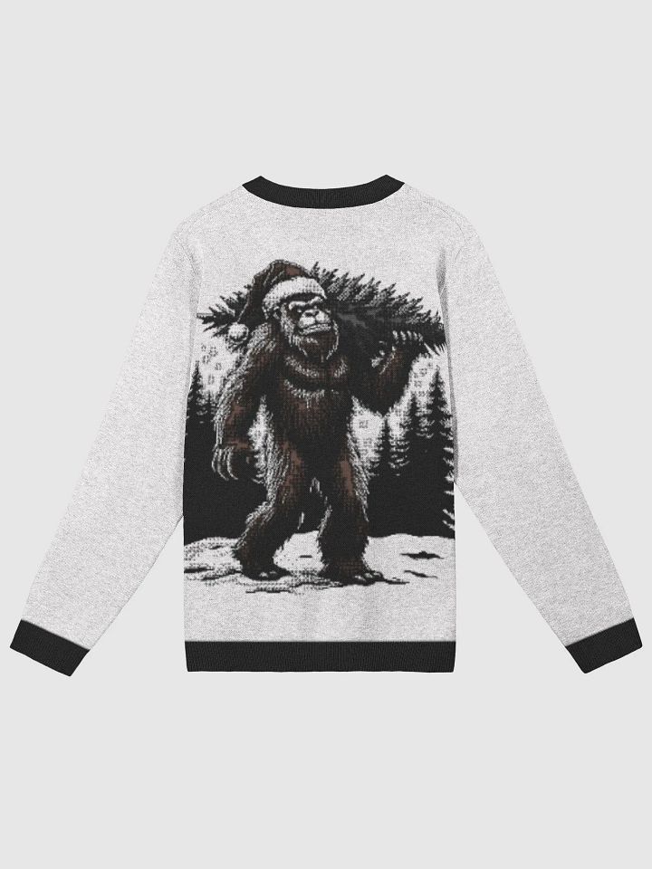 Bigfoot Christmas Jacquard Sweater product image (10)