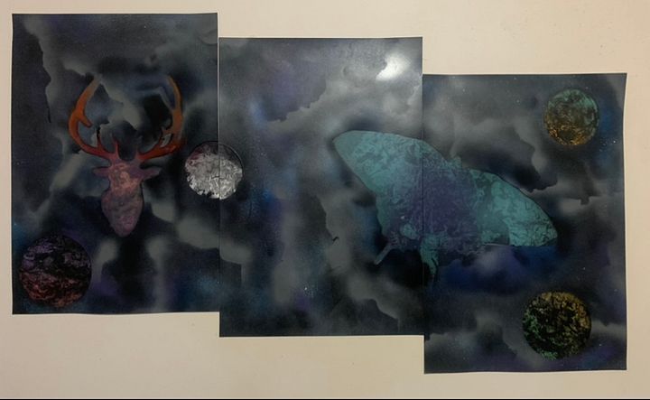 Oh dear Spray paint art product image (1)