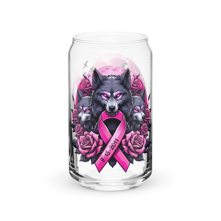 Wolves for Hope Can Glass product image (1)