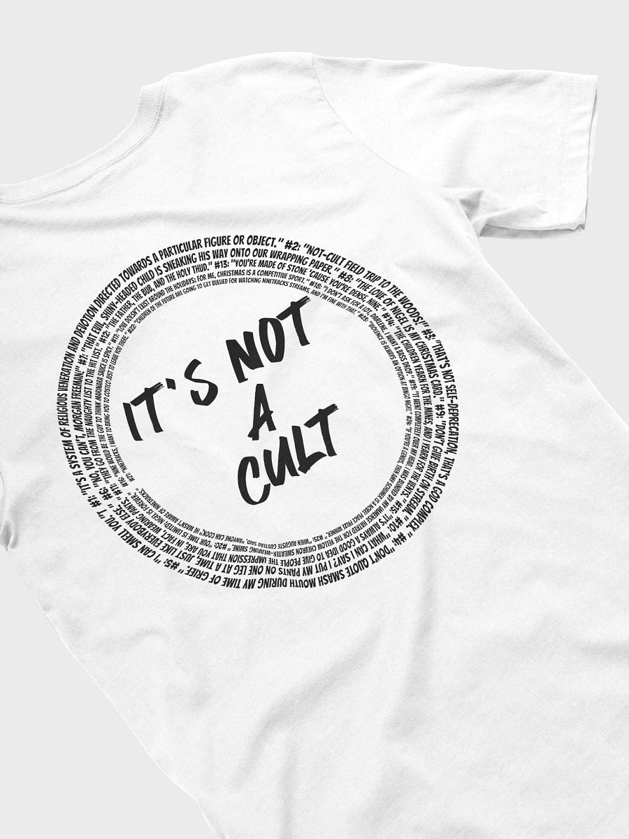 Not-Cult Unisex T-Shirt (LIGHT) product image (2)