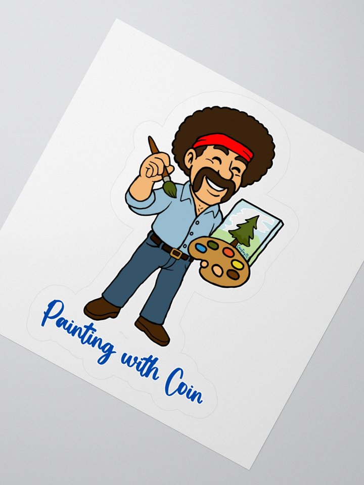 Painting with Coin - Sticker product image (6)