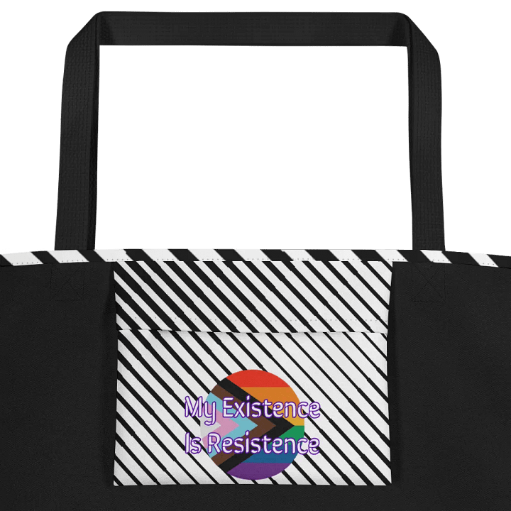 Resistors, My Existence is Resistance, Patterned Tote product image (2)