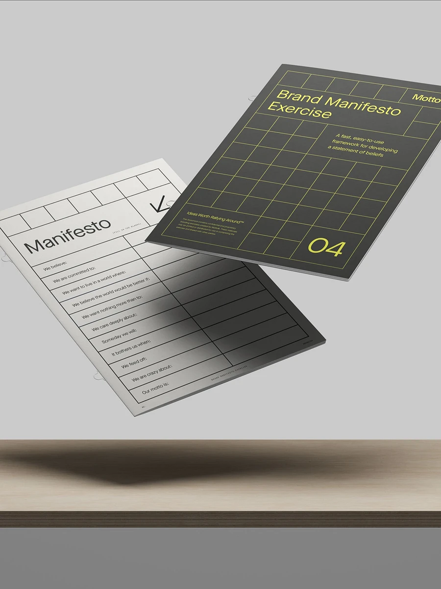 Motto® Branding Workbook Bundle product image (16)