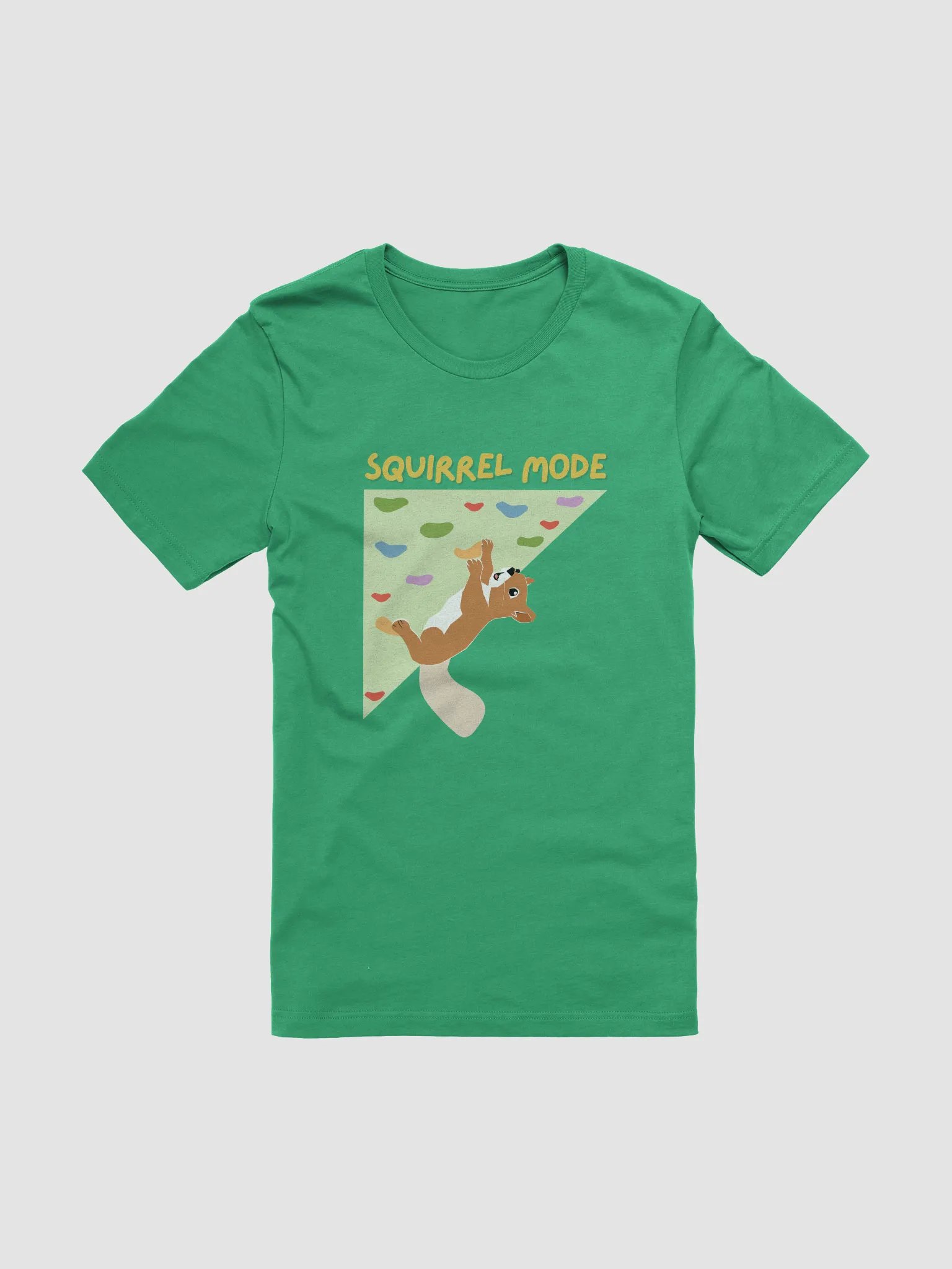 Squirrel Mode - Climbing T-Shirt product image (1)