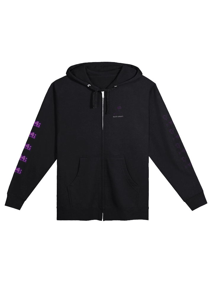 Delete Humanity Zip Up Hoodie product image (1)