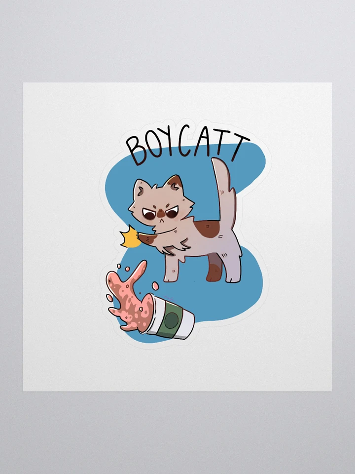 Boycatt Sticker (Coffee) product image (1)