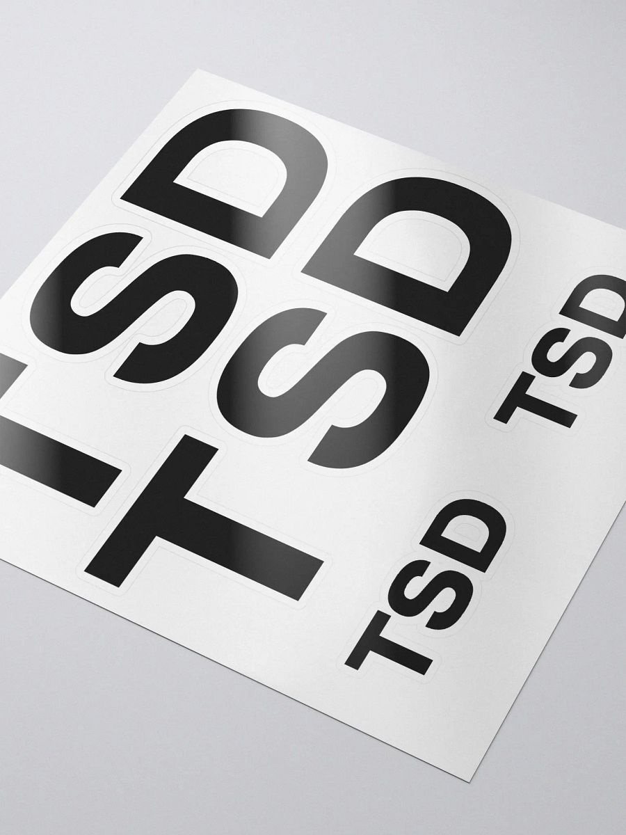 TSD Sticker Set product image (3)