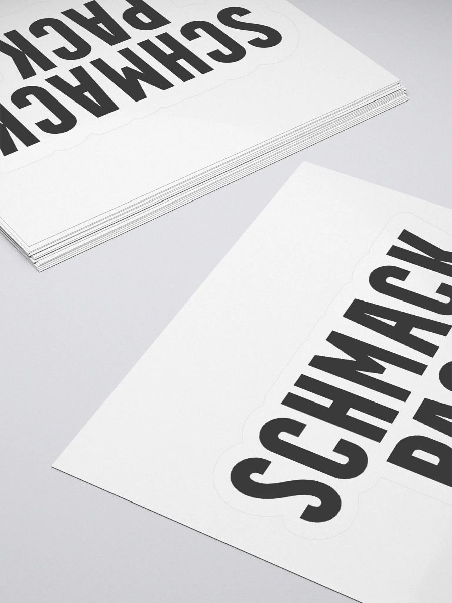 SCHMACK PACK Sticker product image (12)