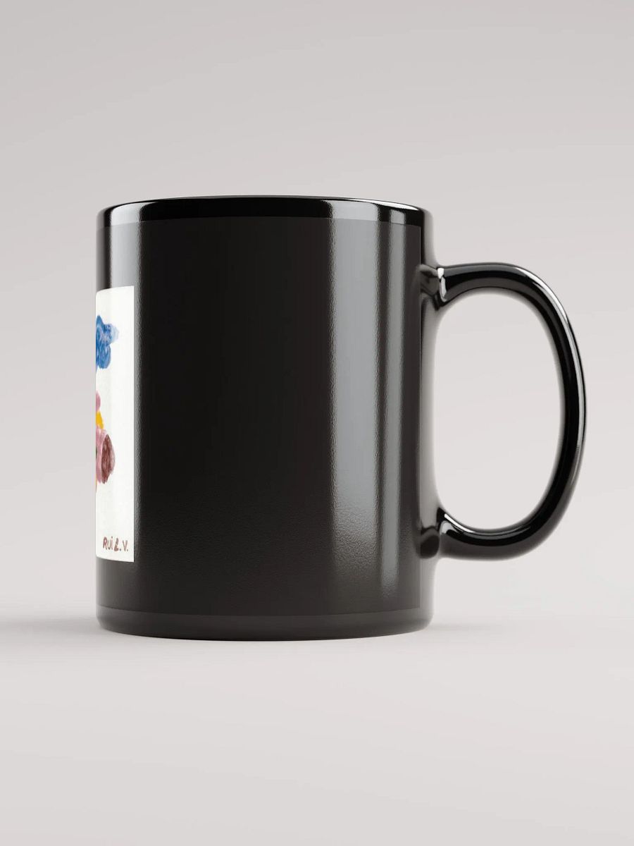 Kid Airplane (Black Glossy Mug) product image (3)