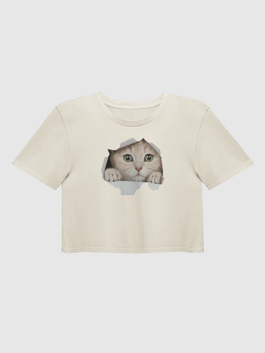 Peekaboo Kitty Crop Top product image (3)