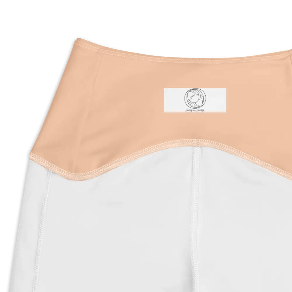 "Qu@lity He@rt" Leggings (Peach) product image (5)