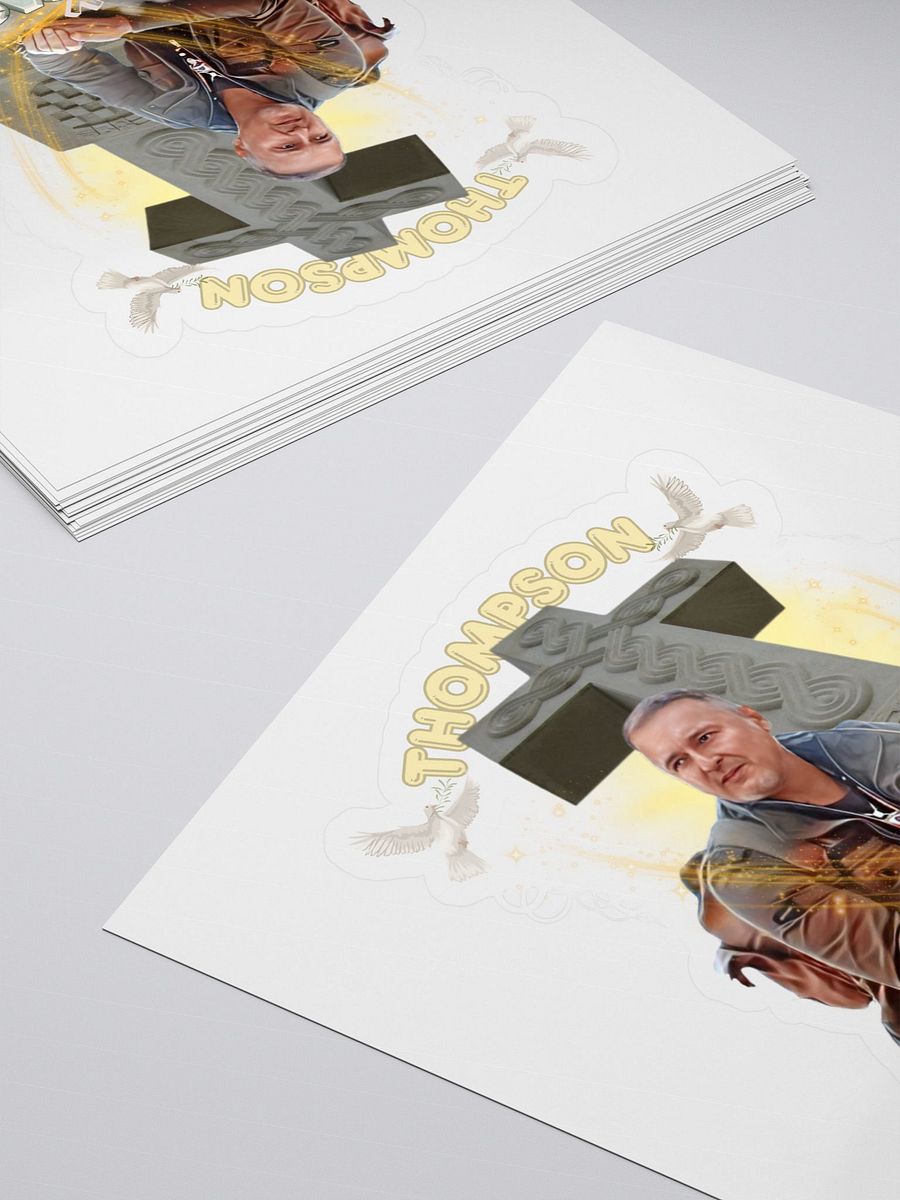 Thompson Crest Kiss Cut Stickers product image (4)