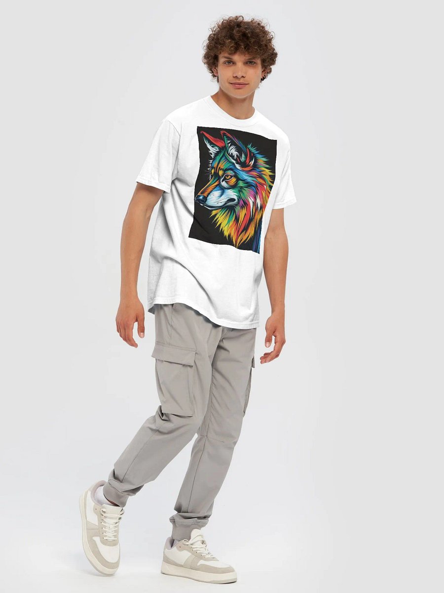 Wolf! Vintage Comfort: Garment-Dyed Cotton T-Shirt product image (7)
