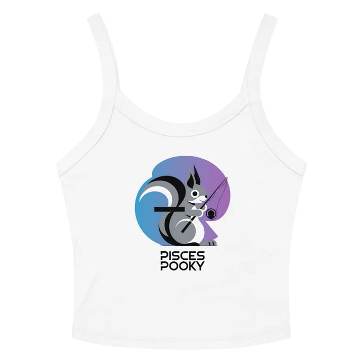Squirrel Gone Fishin' Tank Top gemini product image (2)