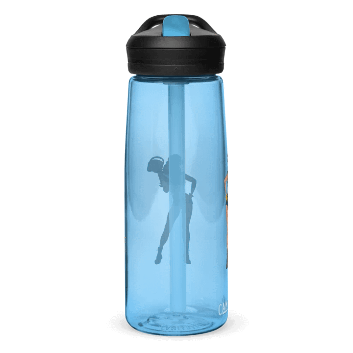 Brunette Chainsaw Betty Pinup Camelbak Waterbottle product image (2)