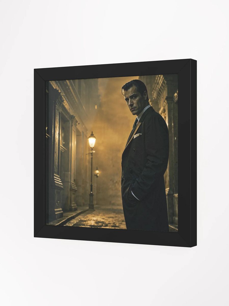 Fogbound Gentleman Framed Print product image (12)