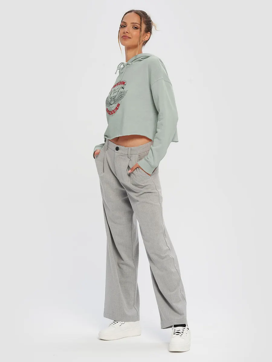 Freedom Seekers Cropped Hoodie Light product image (5)