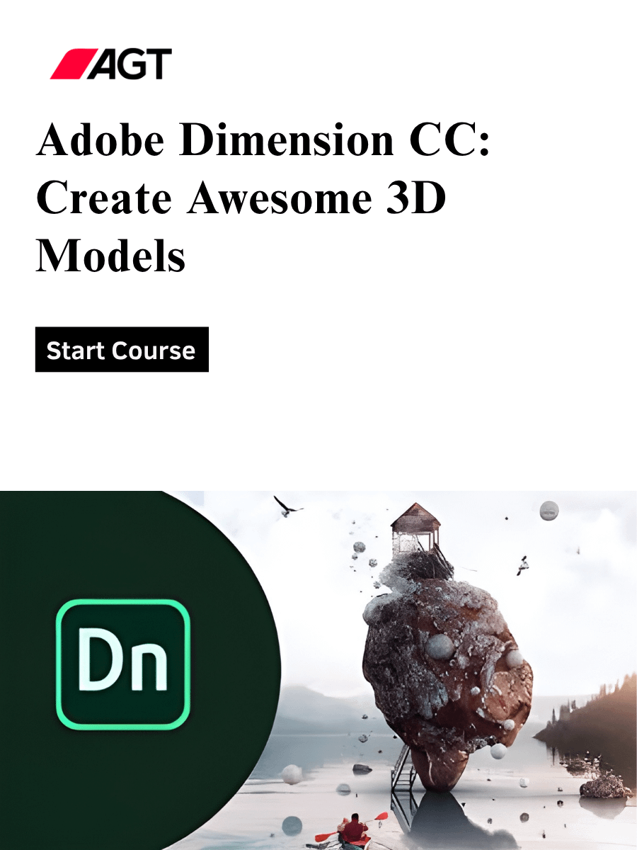 Adobe Dimension CC: Create Awesome 3D Models product image (1)