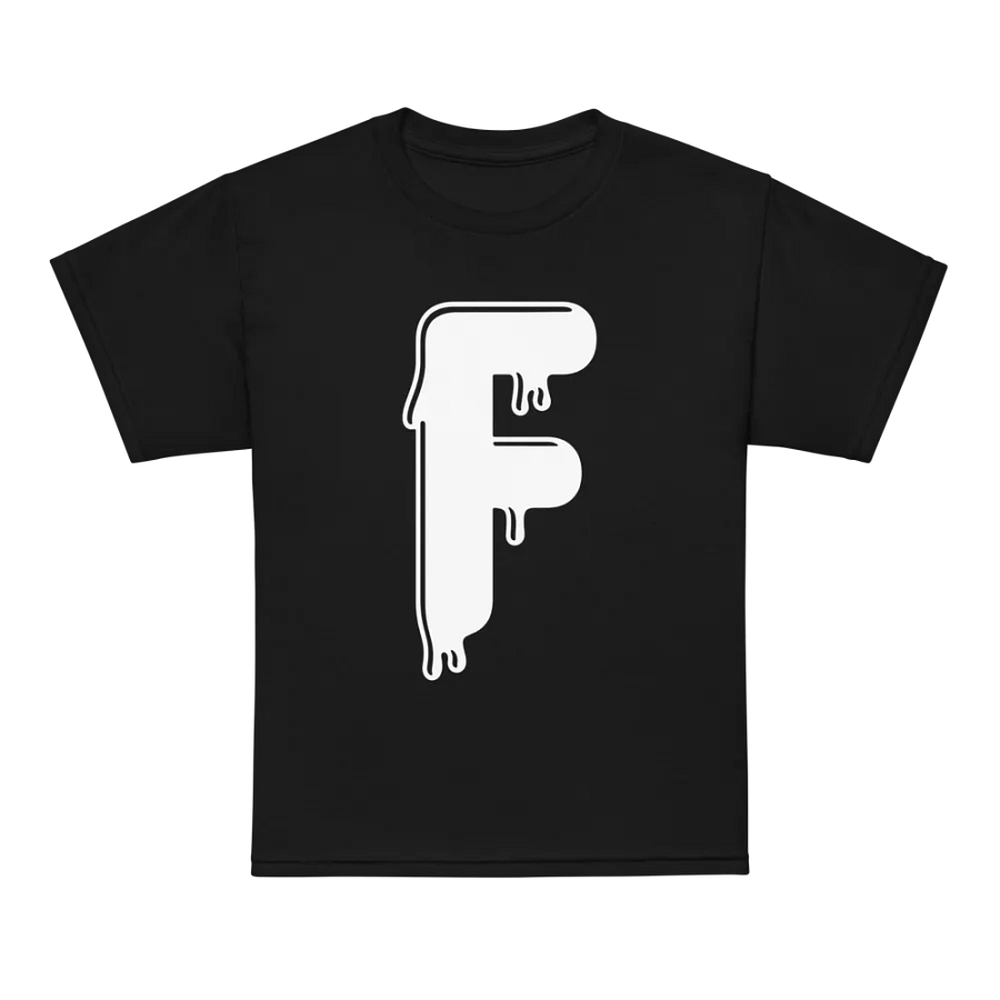 Melting Alphabet | Letter F | Youth Sports Tee product image (14)