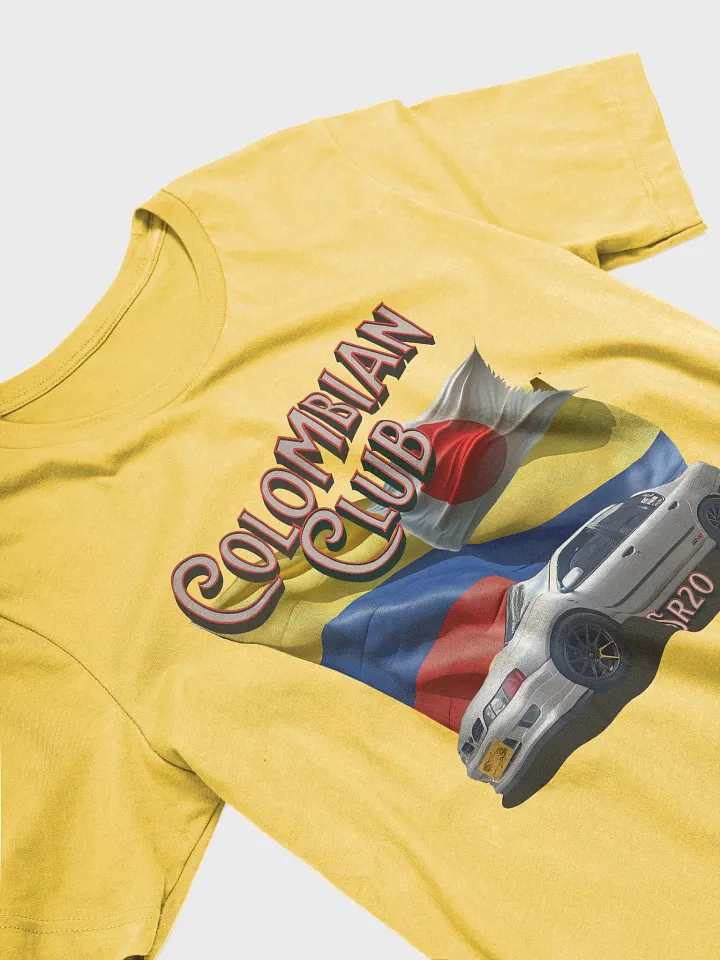Colombian Club Flag and Japanese Car Club T-Shirt product image (37)