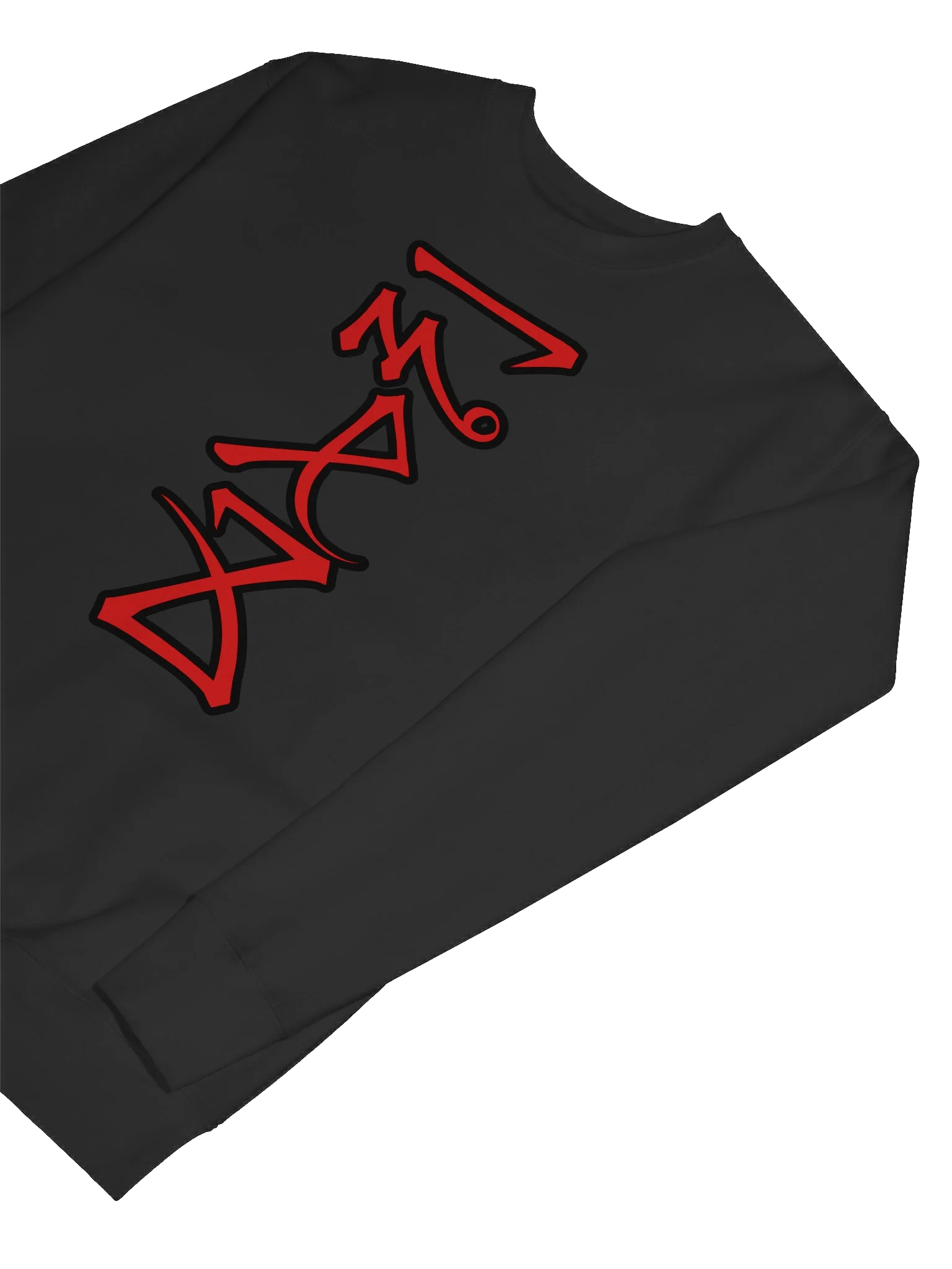Nget Crimson Calligraphy Premium Sweatshirt product image (7)