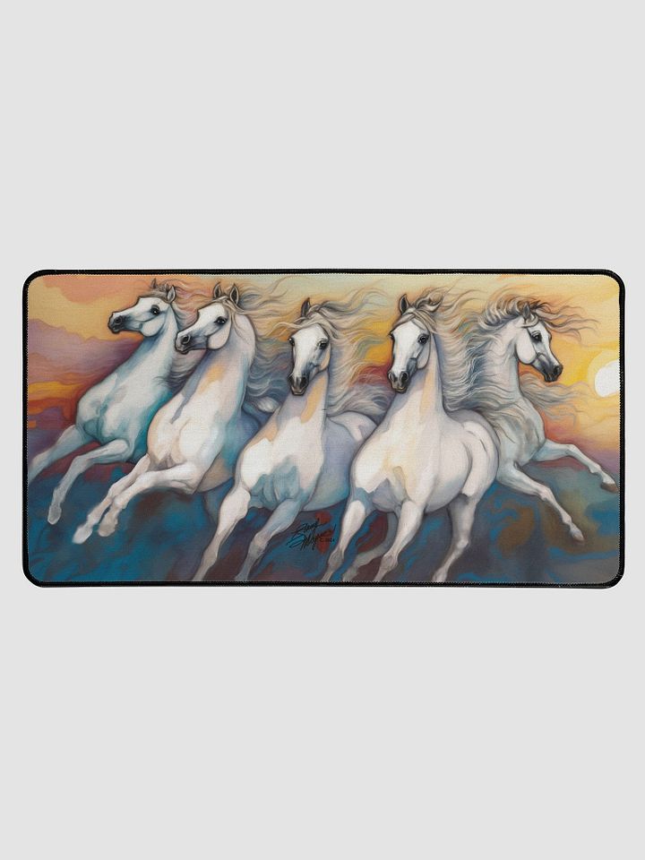 Equestrian Sunrise Desk Mat product image (1)