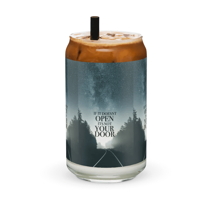 Starry Night Forest Path Can-Shaped Glass Set product image (36)