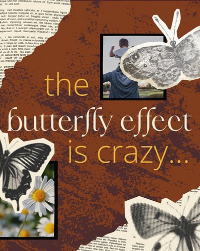 The butterfly effect is crazy... because what if I’d never decided to give hiring a nanny one last chance and didn’t meet man...