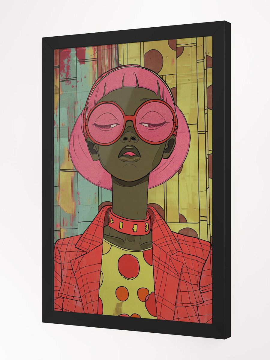 Chill Vibes: Pop Art Teen Style Framed Poster product image (2)