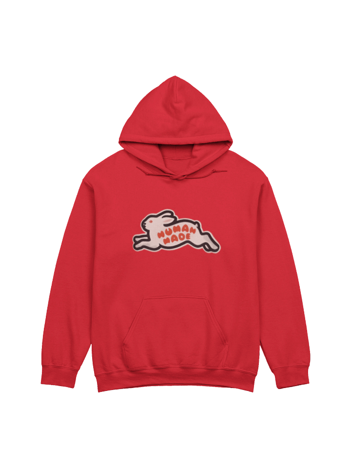 Human Made Rabbit Oversized Pullover Red Hoodie product image (1)