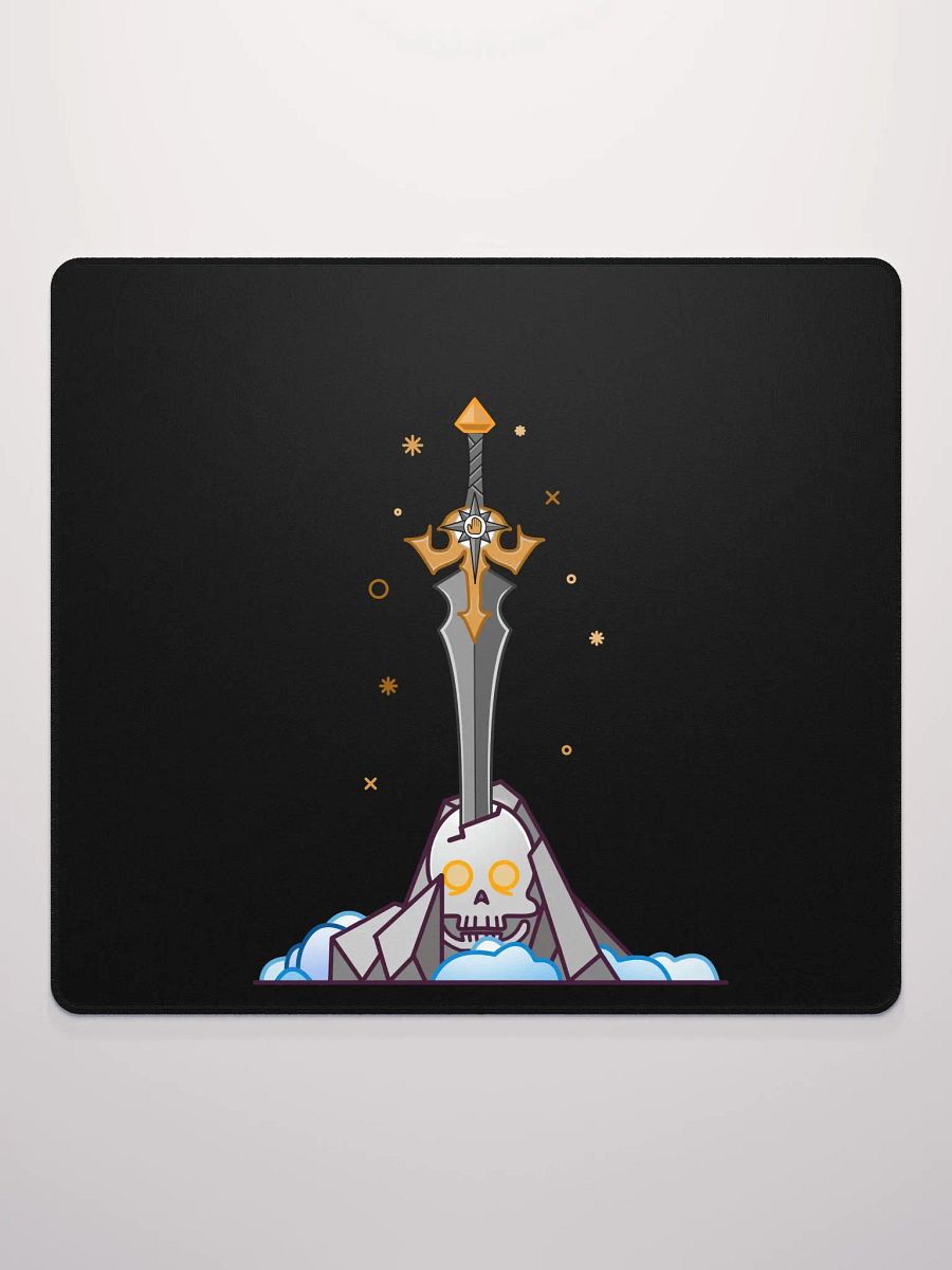Sword in the Skull - Argent Variation - Gaming Pad product image (3)